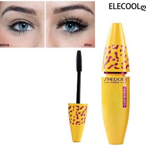 ELECOOL 4D Charm Mascara Volume Waterproof Lash Extensions Makeup Silk Graft Growth Fluid Professional Rimel For Eye