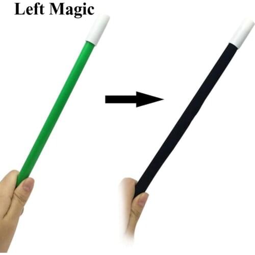 Magic Wand Changing Color Magic Tricks ( Red/Yellow/Green/ Rainbow Color ) Stick Cane change colors Close Up Street Stage Magic