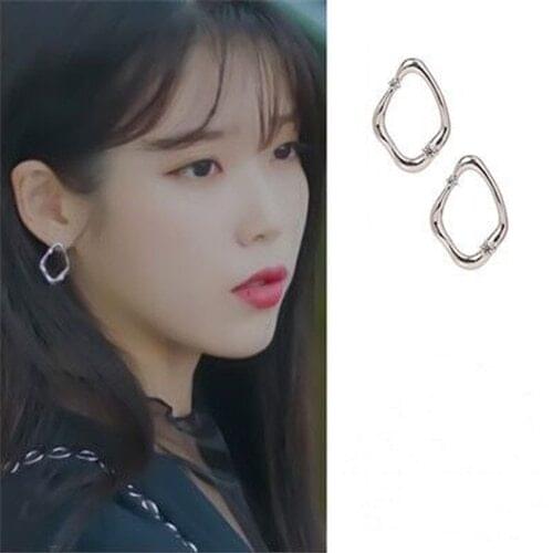 Earring for women DEL LUNA Hotel same IU Fashion personality Eardrop Elegant For Women Earrings pendientes brincos ornament
