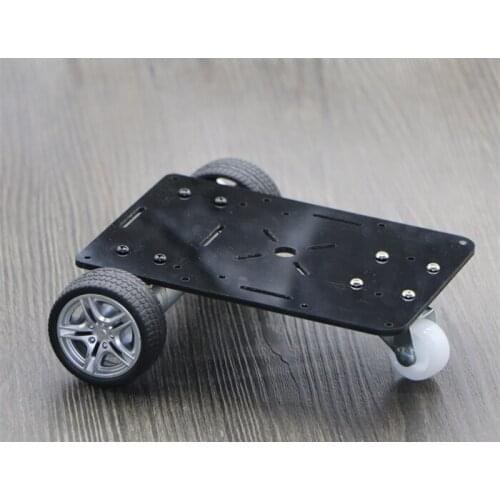 2017 electronic design competition car models Intelligent car chassis With encoder DC Motor (Tricycle version)
