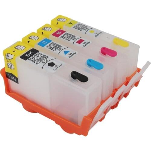 4 colors for HP564 refillable ink cartridges for HP Photosmart B8550 4620 6510 B8500 B209a D5400 5510 5520 5514 with ARC chips