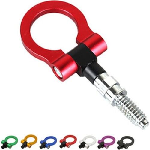 Car Styling Trailer Hooks For European Auto Rear Front Trailer Simulation Racing Ring Vehicle Towing Decoration Hook