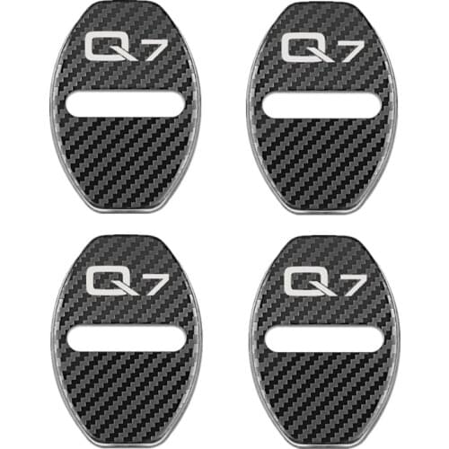 Door Lock Decoration rust protection Stainless Steel Cover case for Audi Q7 accessories Car Styling