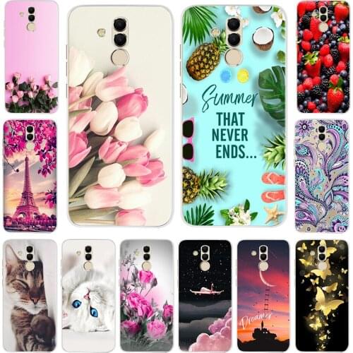 Phone Case For Huawei Mate 20 Lite Case Silicone TPU Soft Back Protecor For Coque Huawei Mate20 Mate 20 Lite Cover Bumper
