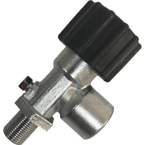 Carbon Fiber Cylinder PCP Paintball Tank 30Mpa 4500psi Din Valve ON/OFF with M18*1.5 Male Thread and G5/8 Female Thread-V