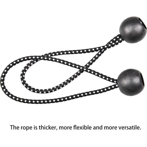 Elastic Tent Bungees Ball Fixing Tie Rope Tarp Awning Canopy Bungee Cords Strap Outdoor Camping Supply