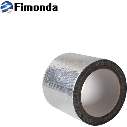 Fimonda 4Mx5cm Fiber Aluminum Reinforced Tape Model Car Shell Protect Reinforced Tape for TAMIYA 53351 HSP Drift Car Body Shell