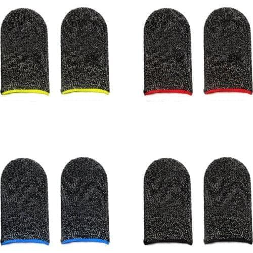 Gaming Finger Sleeve Breathable Fingertips Touch Screen Finger Cots Cover For PUBG Mobile Games Sensitive Mobile Touch