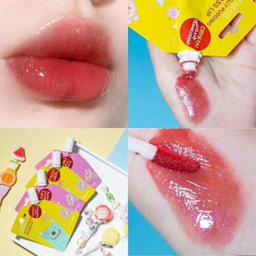 Crystal Lip Gloss Jelly 13Color Moisturizing Lasting Matte Lip Glaze Sexy Mirror Liquid Glitter Waterproof Shiny Lip Tint Makeup