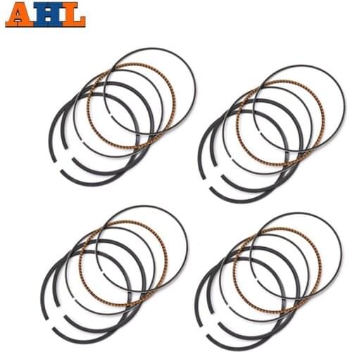 AHL 4Sets Motorcycle STD +25 +50 Piston Rings For HONDA CBR1000 CBR 1000 CBR1000RR Fireblade 2004-2007