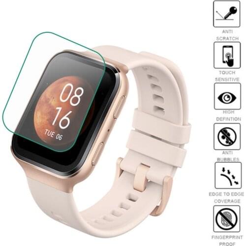 5pcs Soft TPU Clear Protective Film Smartwatch Guard For 70mai Saphir Smart Watch Full Display Screen Protector Cover Protection