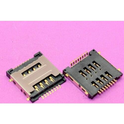 YuXi New SIM card socket holder tray for Lenovo S686 P90w A780 A520 A529 A580 S850E A690 A800 S720 S720i sim card reader slot