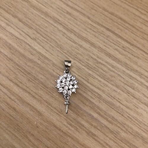 New Arrival Pendant Base Mount Finding Settings Jewelry Parts Fitting Accessories for Pearls Corals Jade Beads Crystal Stones