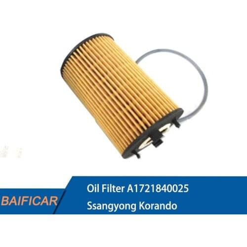 Baificar Brand New Genuine Oil Filter A1721840025 For Ssangyong Korando 1997-2015