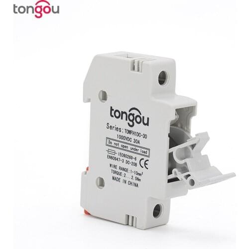 12 Sets PV Solar Fuse 3/10/15/20/25/30A 1000V DC Fusible 10x38mm PV, with Fuse Holder for Solar System Protection