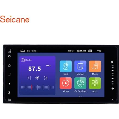 Seicane 7 inch 2din Android 8.1 Car Multimedia Player GPS Navigation for Universal TOYOTA COROLLA Camry Land Cruiser HILUX PRADO