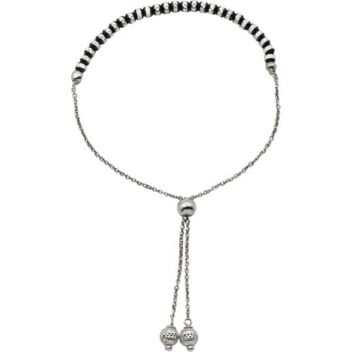 SI - Stile Italiano Black Bracelets