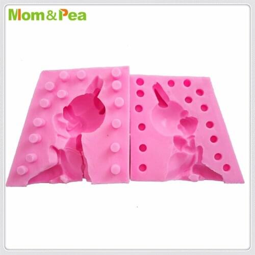 Mom&Pea MPA1950 Silicone Mold Cake Decoration Fondant Cake 3D Mold Food Grade
