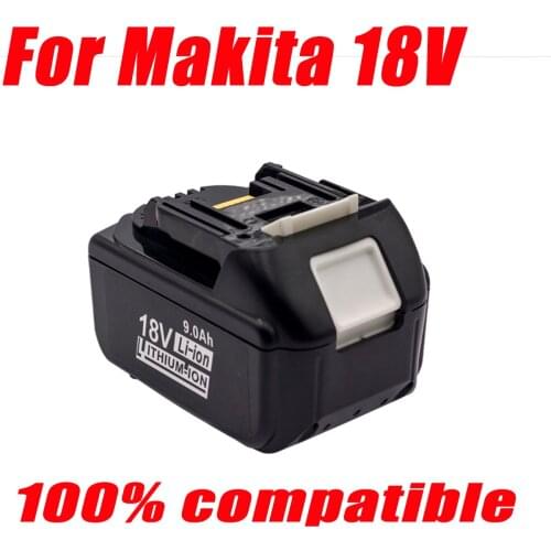 Compatible with Makita 18V 9000mAh LXT-400 Wireless Power Tool BL1860 BL1850 BL1840B BL1830 BL1815B BL1820 Battery