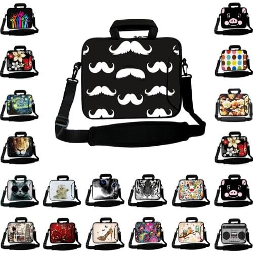 Universal Laptop Bag 10/12/13.3/14.1/15.6/16/17inch Notebook Messenger Computer Handbag Shouder Bag Travel Briefcase For Macbook