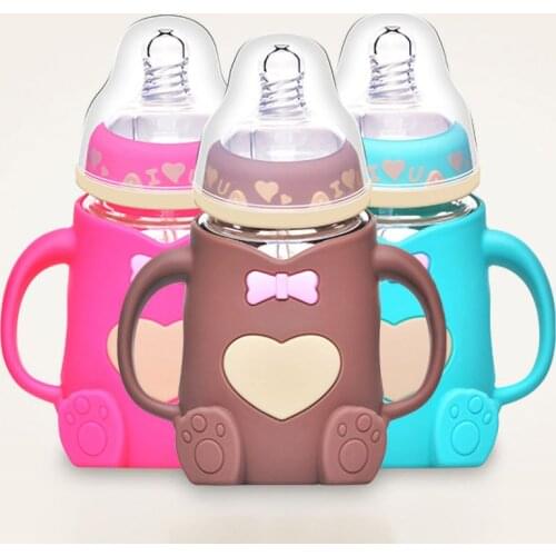 Advanced Anti-Colic Newborn Baby Bottle Feeding Gift Set Heat Sensing Technology BPA-Free
