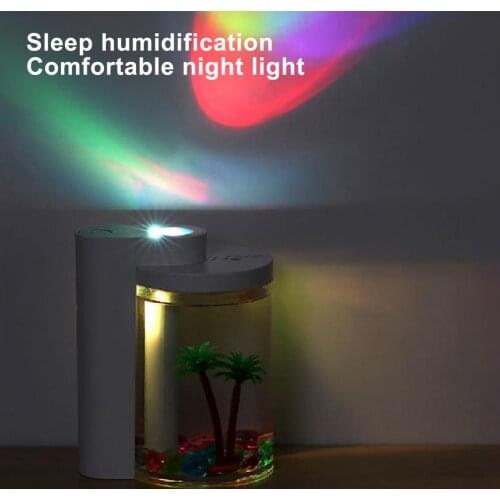 Practical Lightweight Micro Landscape Design Mute Portable Air Humidifier Cool Mist Humidifier for Home