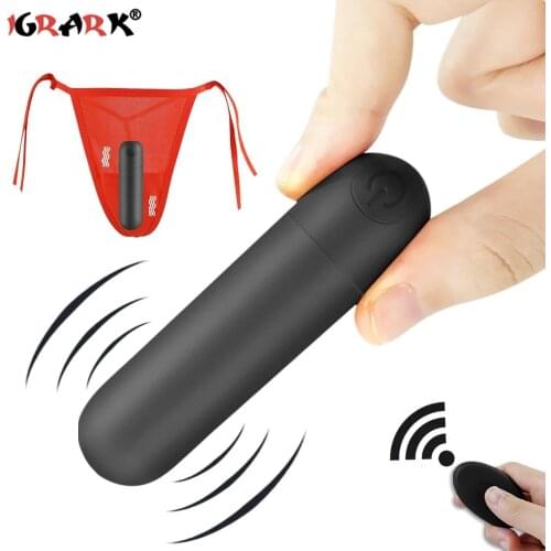 Vibrating Panties Vibrator 10 Function Wireless Remote Control Rechargeable Bullet Vibrator Strapon Underwear Sex Toys for Women