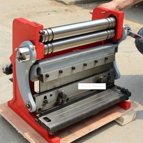 XL-305 Multifunctional Three-in-one Manual Shearing Machine Copper Aluminum Plate Bending Machine Iron Plate Rolling Machine