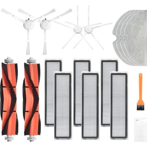 HOT！-for Dreame D9 Robot Vacuum Cleaner Replacement Accessories Side Brush Main Brush HEPA Filter Mop Cloth Rags Spare Parts