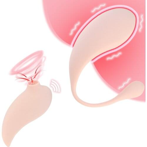 Female Adult Toy Dual Vibration Sucker Balls Sex Toy for Women Remote Control Vagina Massage Nipple Clitoris G-spot Eggs