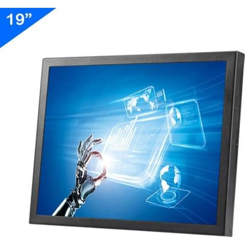 ZHIXIANDA 19 Inch with HDMI VGA / D-Sub BNC AV USB Input Touch Monitor Display
