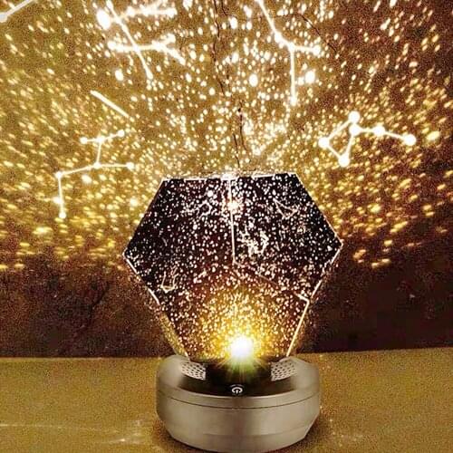 Galaxy Star Projector Starry Sky Childrens Night Light Photography Lamp Led Lights Room Decor Lights Decoration Remote Control