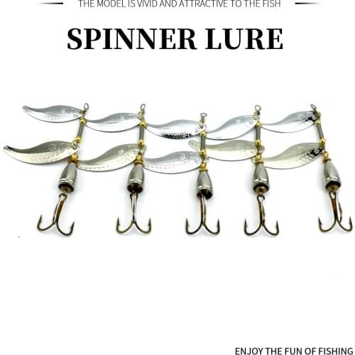 1pcs 9CM 10.5g Metal Spoon Bait Fishing Hard Lure Blade Artificial Spinnerbait Leurre Peche Fishing bait