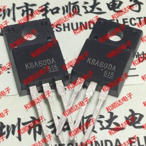 10PCS K8A60DA TK8A60DA TO-220F K8A60DA TK8A60 600V 7.5A