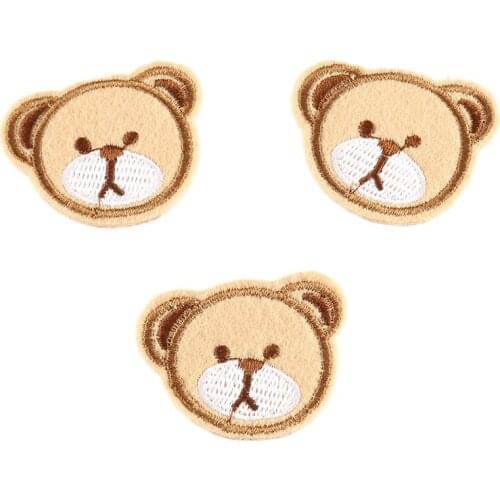 100pcs/lot Embroidery Patch Clothing Decoration Sewing Accessories craft Diy Iron Heat Transfer Applique