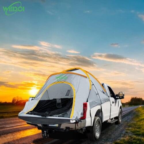 Car Camping Tents Portable Truck Outdoor Fishing Tent Waterproof Rooftop Tent For Family Camping Picnics Hiking Travel Bed