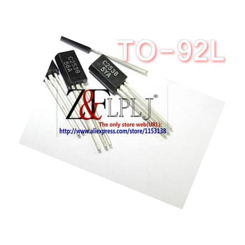 2SC2538 C2538 / TO92 & TO-92L 2TYPES NEW ORIGINAL 10pcs/lot