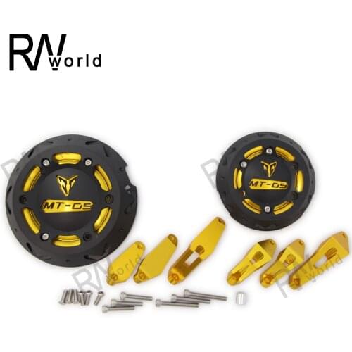 For Yamaha MT-09 TRACER 15-16 Motorcycle CNC Engine Stator Case Cover Engine Protective Cover Protector MT09 FJ-09 2015 2016