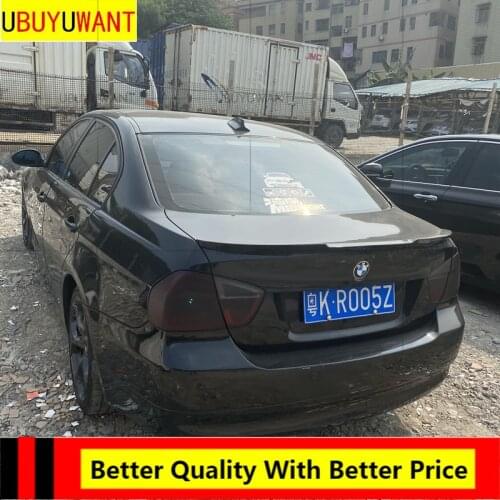 UBUYUWANT For BMW E90 3 Series 2005-2011 M4 STYLE ABS Painted REAR Spoiler Tail Trunk Boot Wing Decoration Car Styling