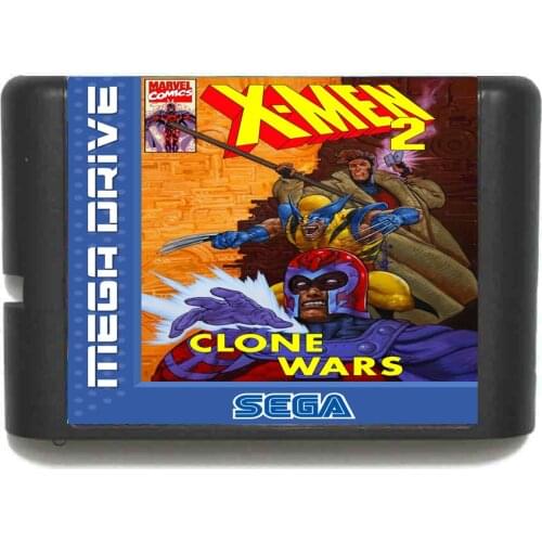 Hottest X-Men II 16 bit MD Game Card For Sega Mega Drive For Genesis