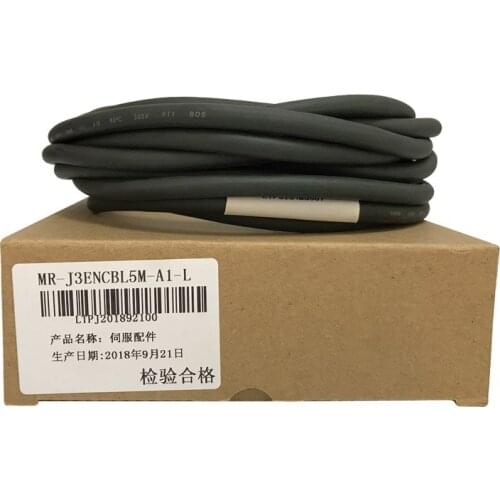 Japan Mitsubishi Servo Motor Linear Encoder MR-J3ENCBL5M-A1-L Pure Copper Optical Encoder Wire
