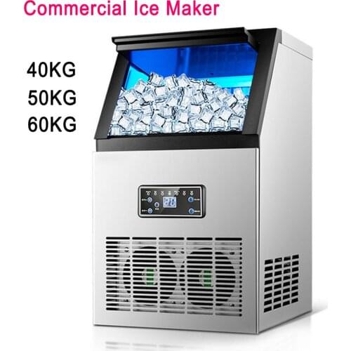 HOT Ice Making Machine Commercial Cube Ice Maker Automatic, Household Ice Cube Making Machine for Bar,Coffee shop,Milk Tea room