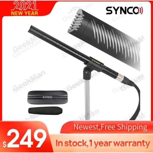Synco Mic-D2 Hypercardioid Shotgun Microphone Mic D2 Hyper Cardiod Interview Mic Microfone vs rode microphone