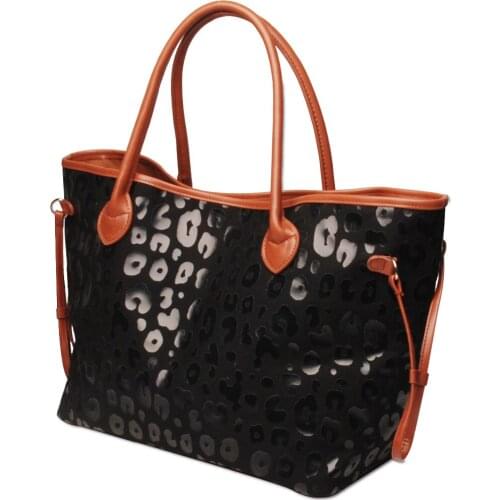 Fashion Casual Leopard Shoulder Women Bag 2021 Female Tote Bags for Women Travel Handbag