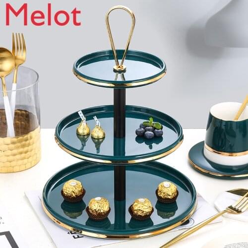 Luxury Fengshui Fruit Tray Living Room Home Coffee Table High-grade Fruit Tray Small Exquisite Afternoon Tea Snack Tray Dried