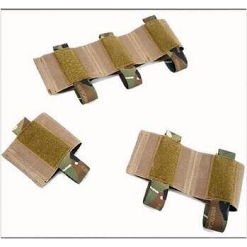 Tactical Hunting Single Dual Double Triple Partition Compartment Mag Fixed Carrier Elastic Hook & Loop For 5.56 Magazine Pouch