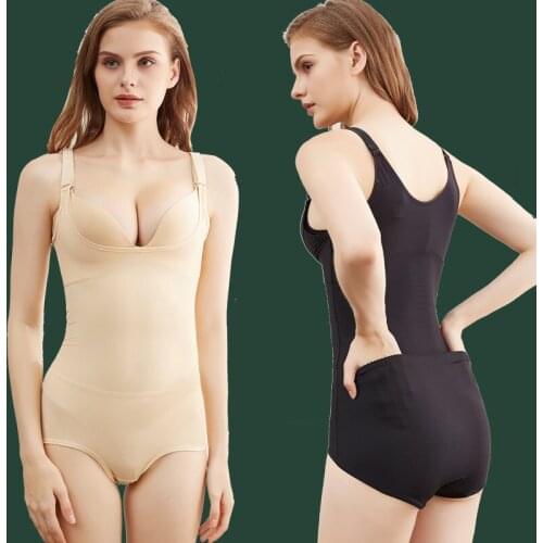 Women Slimming Bodysuits Full Body Shaper Waist Trainer Tummy Control Corset Postpartum Push Up Underwear Shapewear XS-XXL