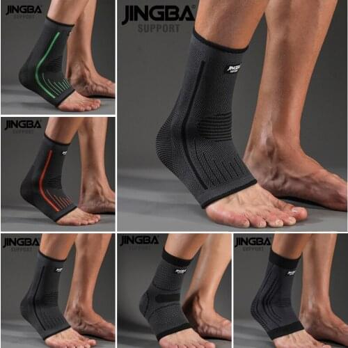 JINGBA SUPPORT 1PC Nylon Compression Ankle Brace Support Protective Gear Sports Fitness Ankle joint Protector Drop shipping