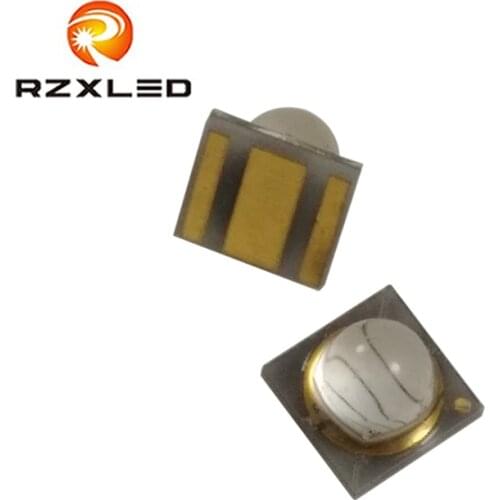 10PCS/Lot LED 3W 3.4V Violet 395NM 390NM 400NM 405NM 3535Package Chip