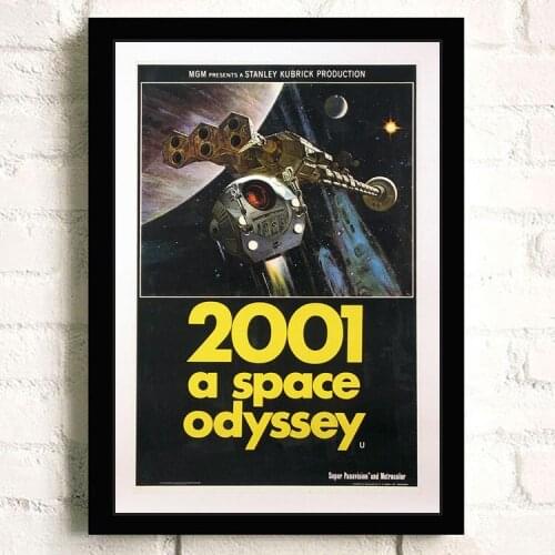 2001: A Space Odyssey Classic TV Movie Comics Wall Art Decor Painting Print On Canvas Bar Cafe Room Poster Pictures Home Decor